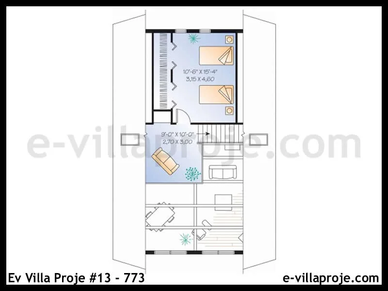 Ev Villa Proje #13 – 773 Ev Villa Projesi Model Detayları