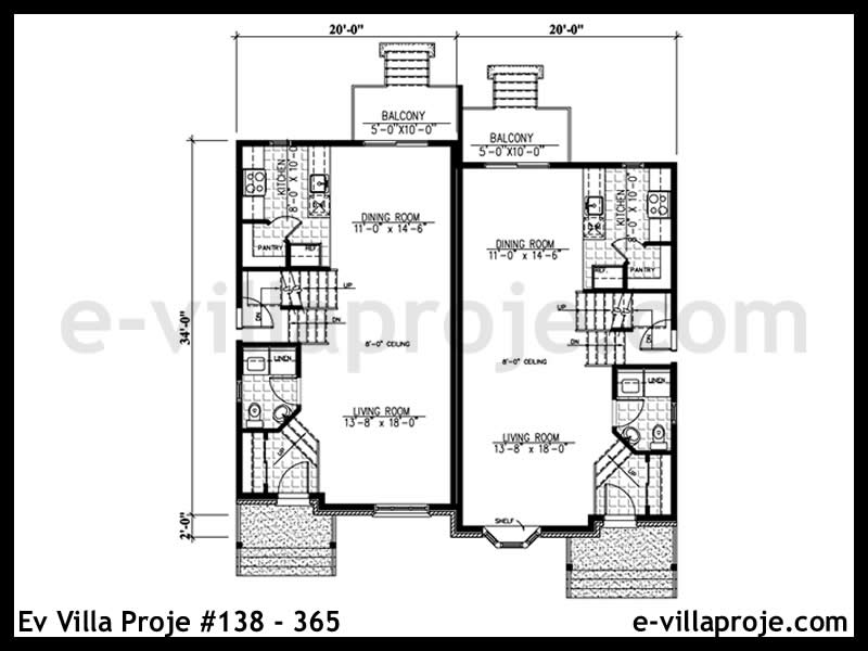 Ev Villa Proje #138 – 365 Ev Villa Projesi Model Detayları
