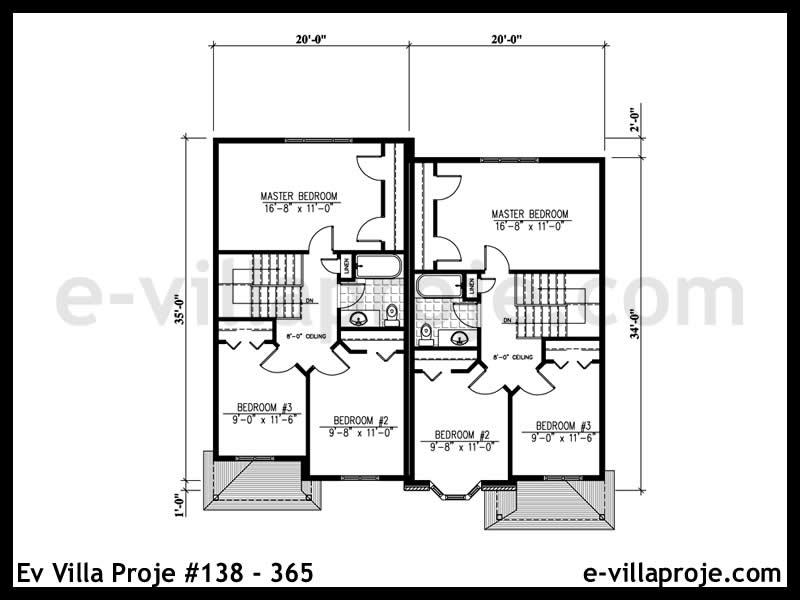 Ev Villa Proje #138 – 365 Ev Villa Projesi Model Detayları