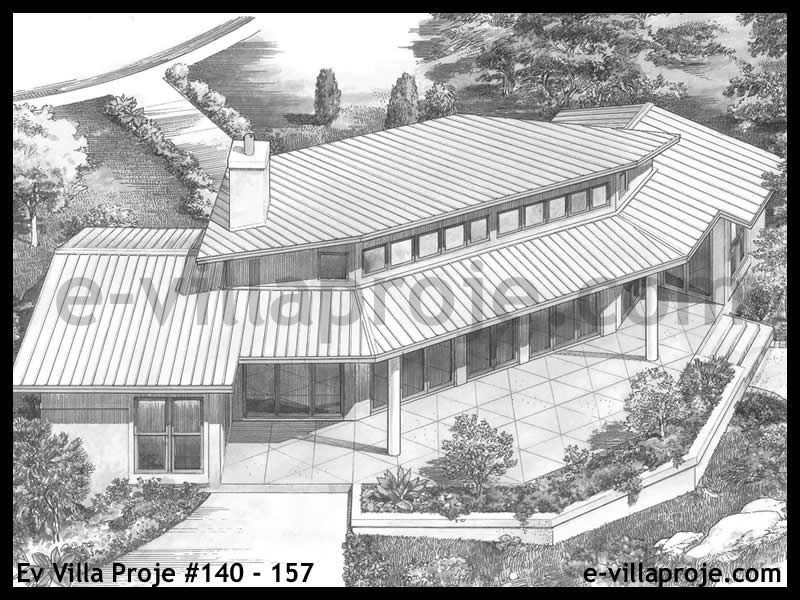 Ev Villa Proje #140 – 157 Ev Villa Projesi Model Detayları