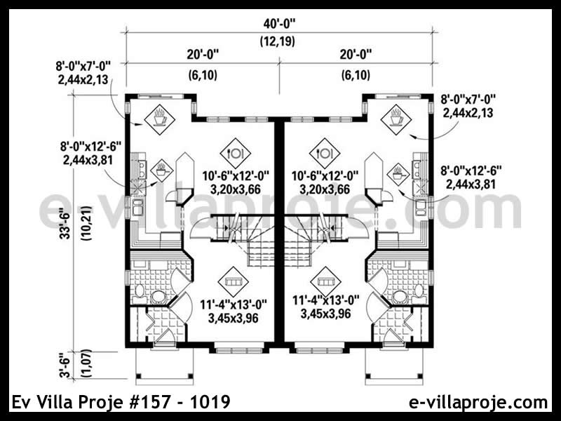 Ev Villa Proje #157 – 1019 Ev Villa Projesi Model Detayları
