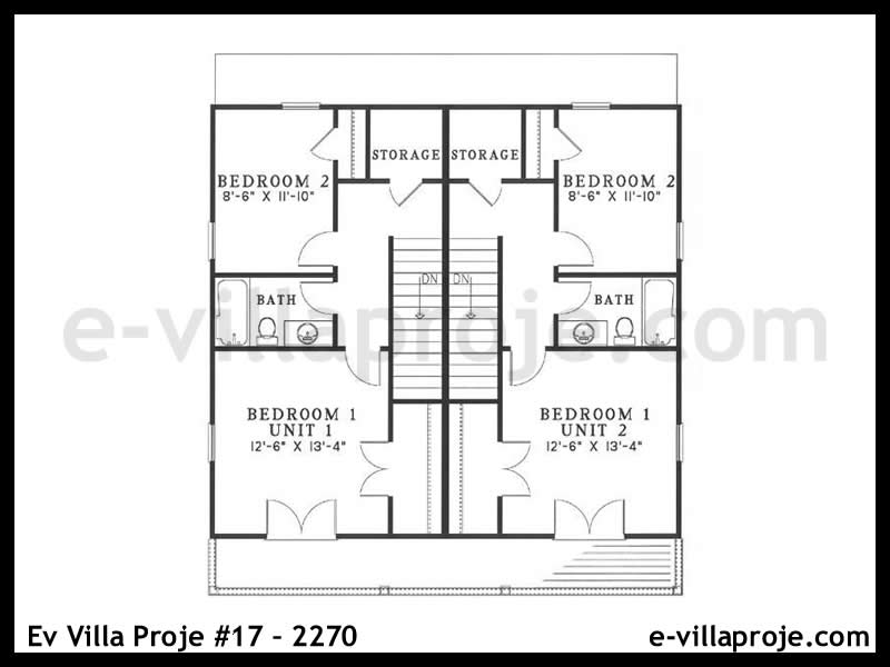 Ev Villa Proje #17 – 2270 Ev Villa Projesi Model Detayları
