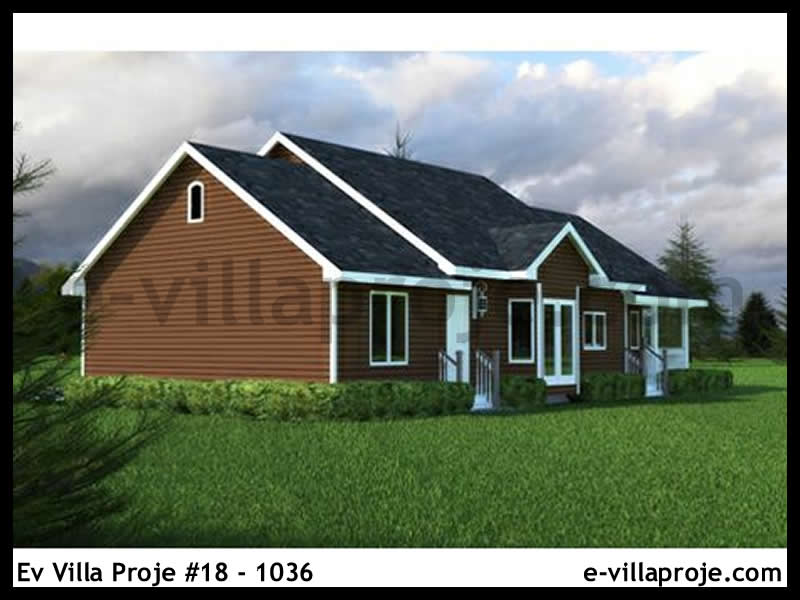 Ev Villa Proje #18 – 1036 Ev Villa Projesi Model Detayları