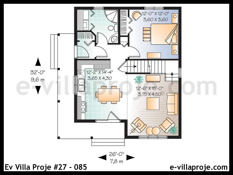 Ev Villa Proje #27 – 085 Ev Villa Projesi Model Detayları