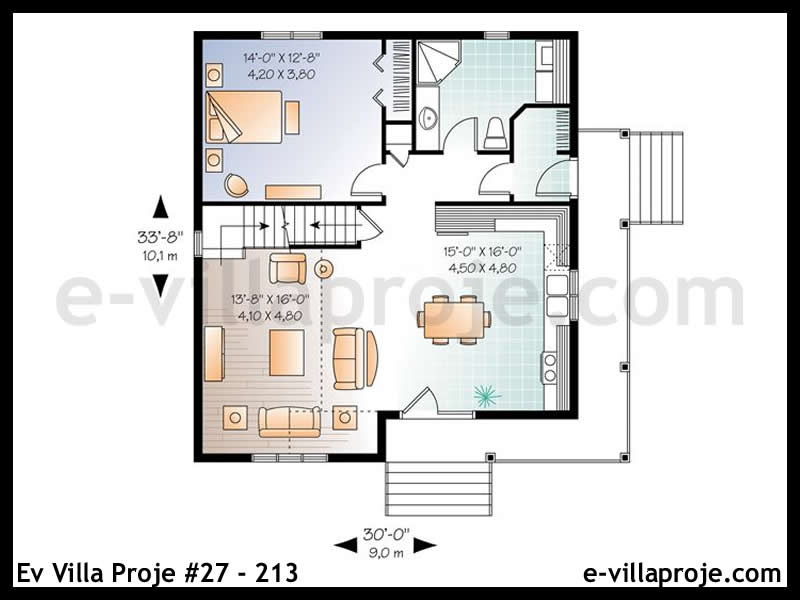 Ev Villa Proje #27 – 213 Ev Villa Projesi Model Detayları
