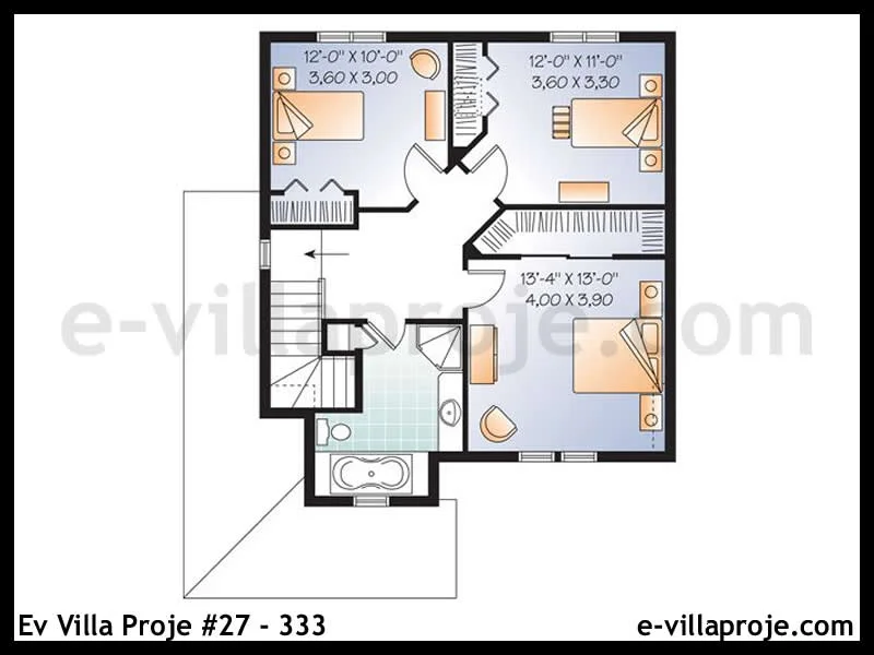 Ev Villa Proje #27 – 308 Ev Villa Projesi Model Detayları