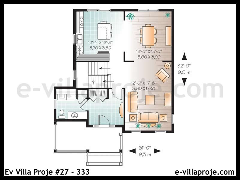 Ev Villa Proje #27 – 333 Ev Villa Projesi Model Detayları