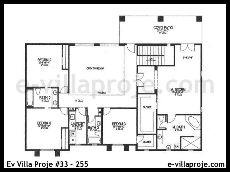 Ev Villa Proje  #33 – 255 Ev Villa Projesi Model Detayları