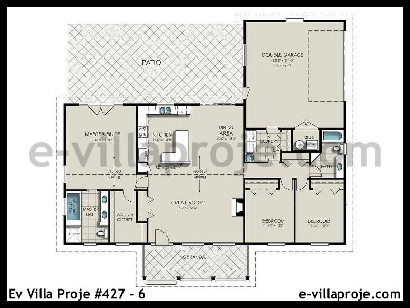 Ev Villa Proje #427 – 6 Ev Villa Projesi Model Detayları
