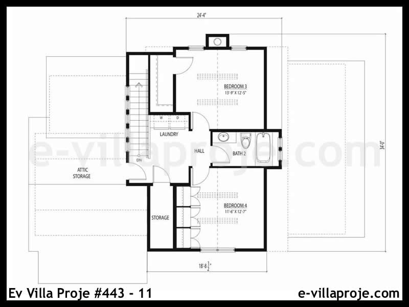 Ev Villa Proje #443 – 11 Ev Villa Projesi Model Detayları
