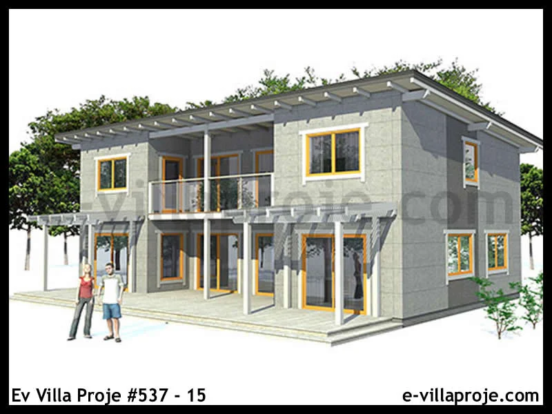 Ev Villa Proje #537 – 15 Villa Proje Detayları