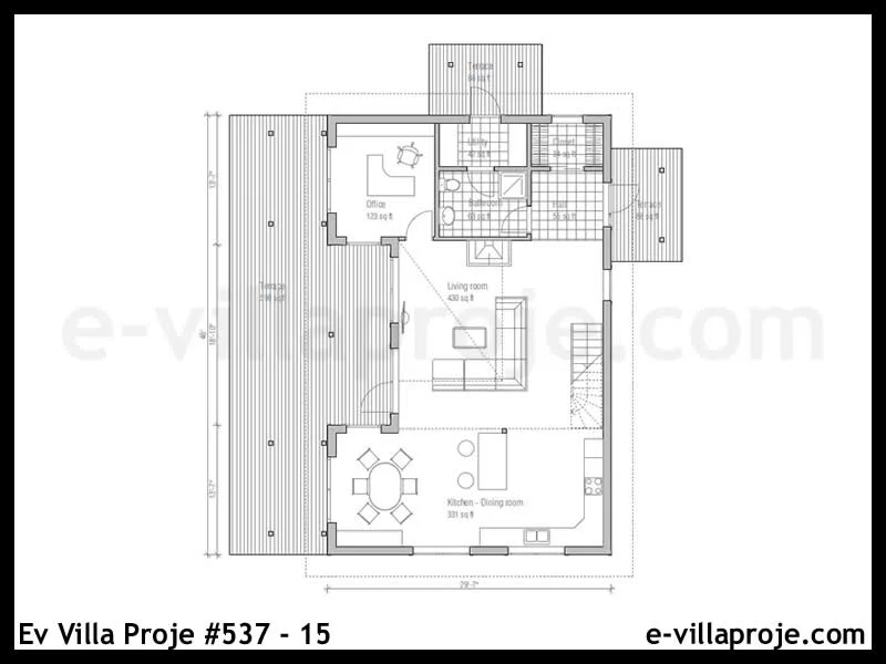 Ev Villa Proje #537 – 15 Ev Villa Projesi Model Detayları