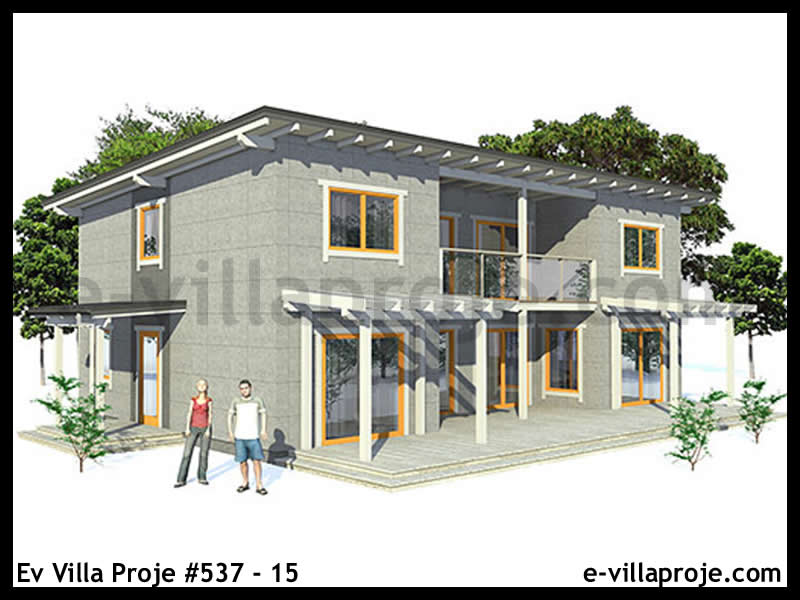 Ev Villa Proje #537 – 15 Ev Villa Projesi Model Detayları