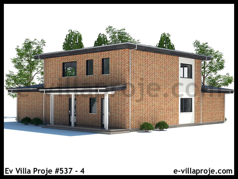 Ev Villa Proje #537 – 4 Ev Villa Projesi Model Detayları