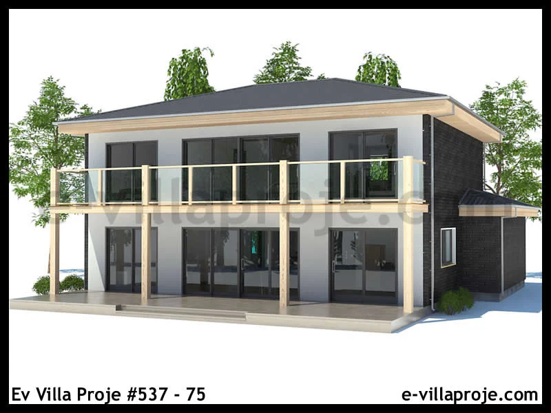 Ev Villa Proje #537 – 75 Ev Villa Projesi Model Detayları