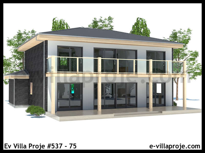 Ev Villa Proje #537 – 75 Ev Villa Projesi Model Detayları