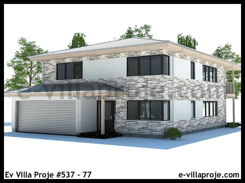 Ev Villa Proje #537 – 77 Ev Villa Projesi Model Detayları