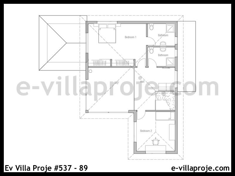 Ev Villa Proje #537 – 89 Ev Villa Projesi Model Detayları