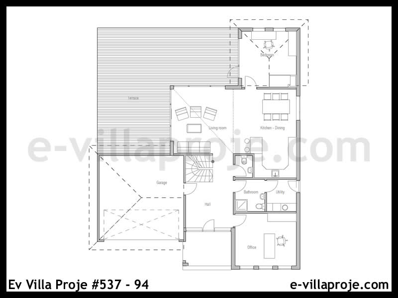 Ev Villa Proje #537 – 94 Ev Villa Projesi Model Detayları