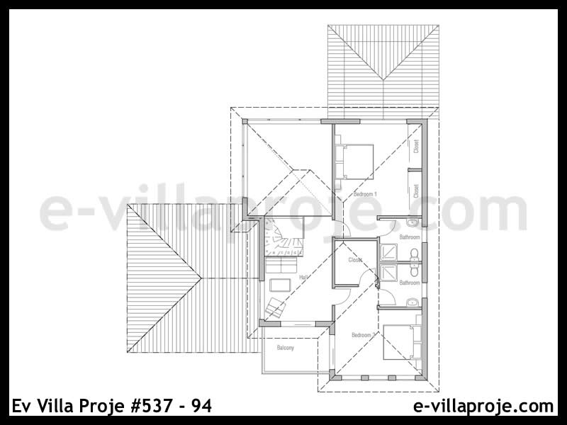 Ev Villa Proje #537 – 94 Ev Villa Projesi Model Detayları