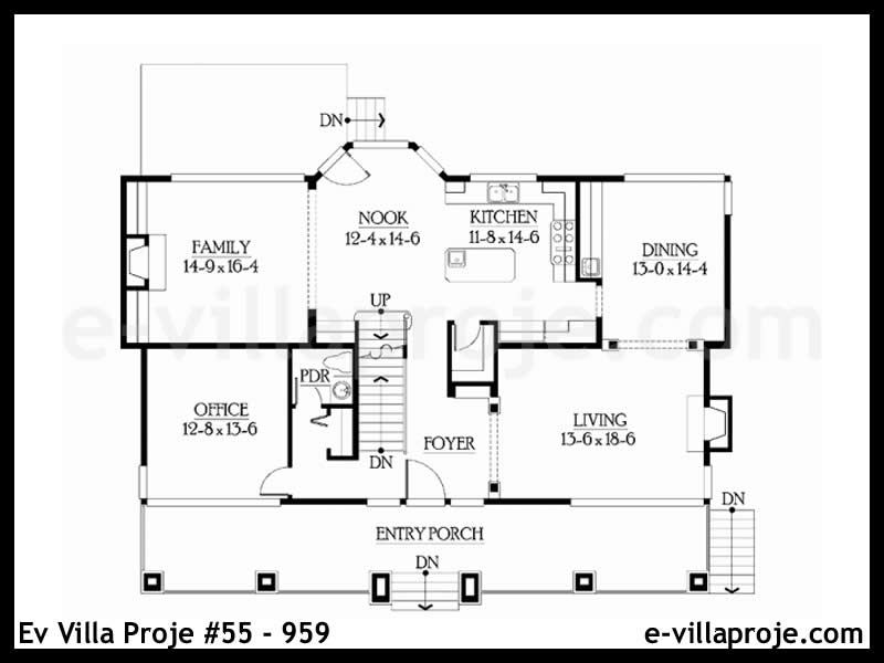 Ev Villa Proje #55 – 959 Ev Villa Projesi Model Detayları