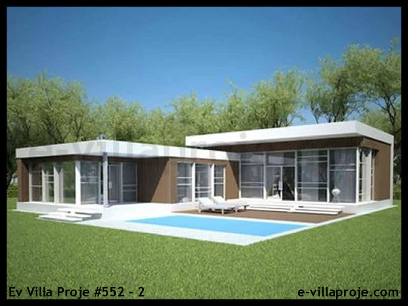Ev Villa Proje #552 – 2 Villa Proje Detayları