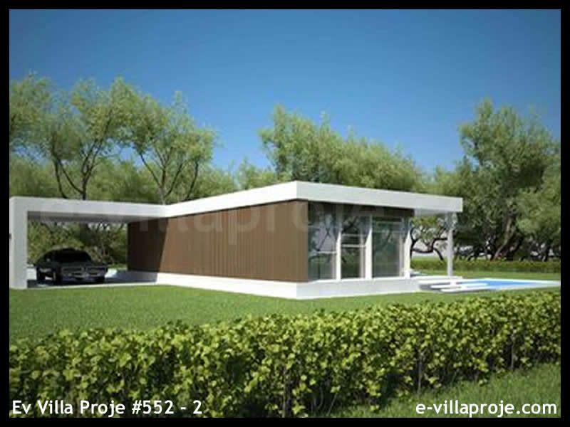 Ev Villa Proje #552 – 2 Ev Villa Projesi Model Detayları