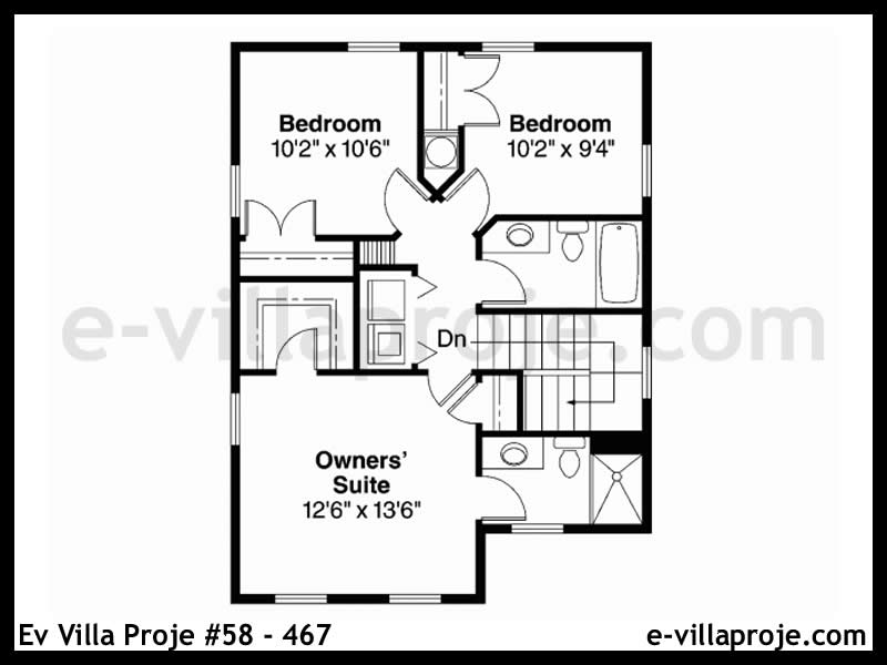 Ev Villa Proje #58 – 467 Ev Villa Projesi Model Detayları