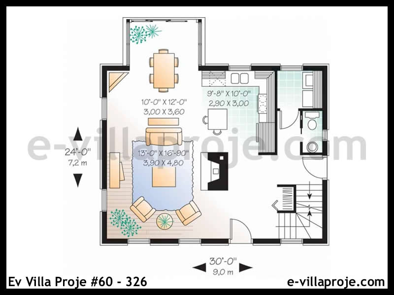 Ev Villa Proje #60 – 326 Ev Villa Projesi Model Detayları