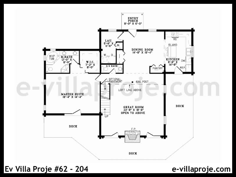 Ev Villa Proje #62 – 204 Ev Villa Projesi Model Detayları