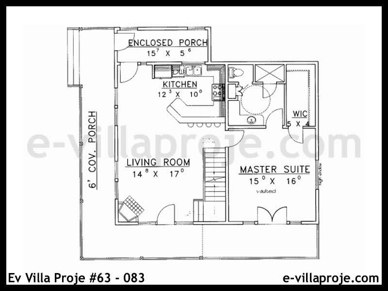 Ev Villa Proje #63 – 083 Ev Villa Projesi Model Detayları
