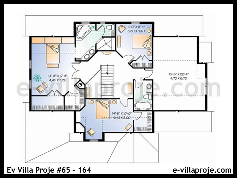 Ev Villa Proje #65 – 164 Ev Villa Projesi Model Detayları