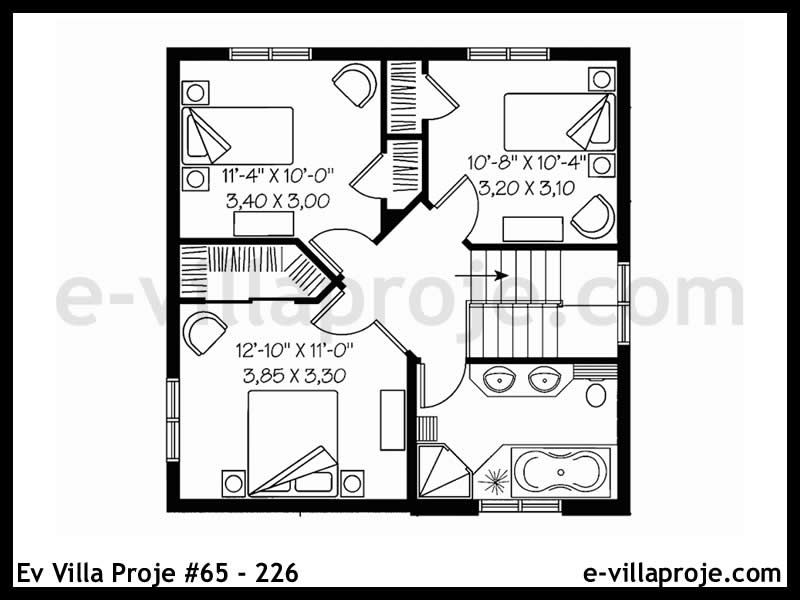 Ev Villa Proje #65 – 226 Ev Villa Projesi Model Detayları