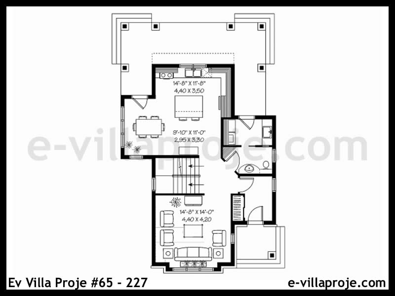Ev Villa Proje #65 – 227 Ev Villa Projesi Model Detayları