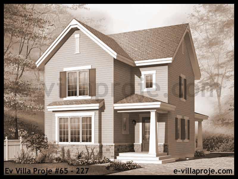 Ev Villa Proje #65 – 227 Ev Villa Projesi Model Detayları