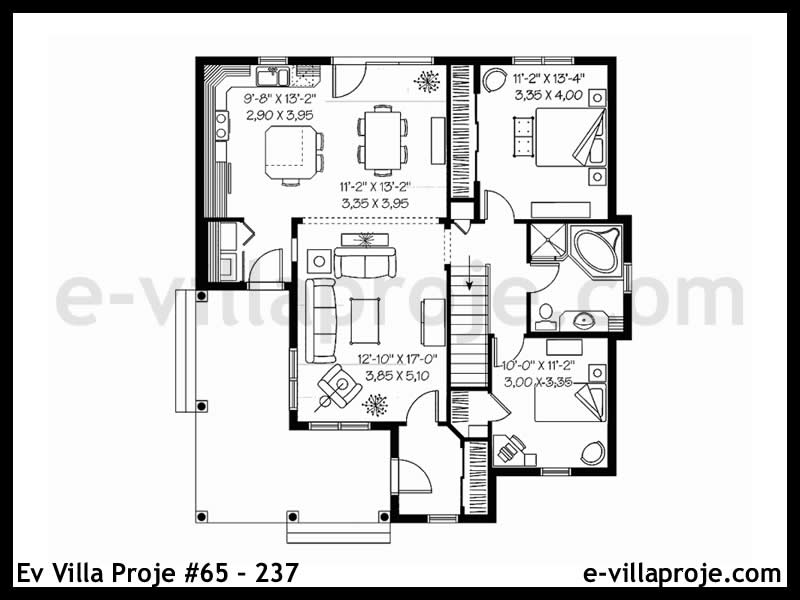 Ev Villa Proje #65 – 237 Ev Villa Projesi Model Detayları