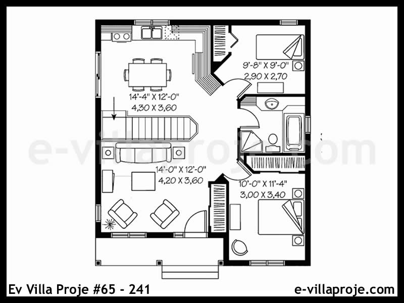 Ev Villa Proje #65 – 241 Ev Villa Projesi Model Detayları