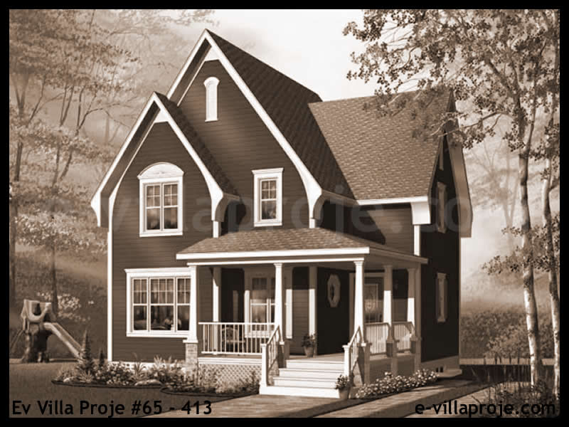 Ev Villa Proje #65 – 413 Ev Villa Projesi Model Detayları