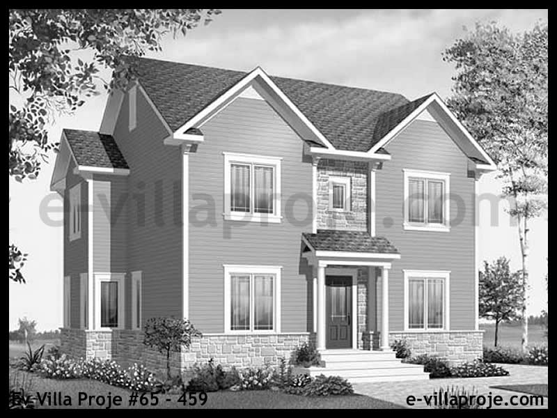 Ev Villa Proje #65 – 459 Ev Villa Projesi Model Detayları