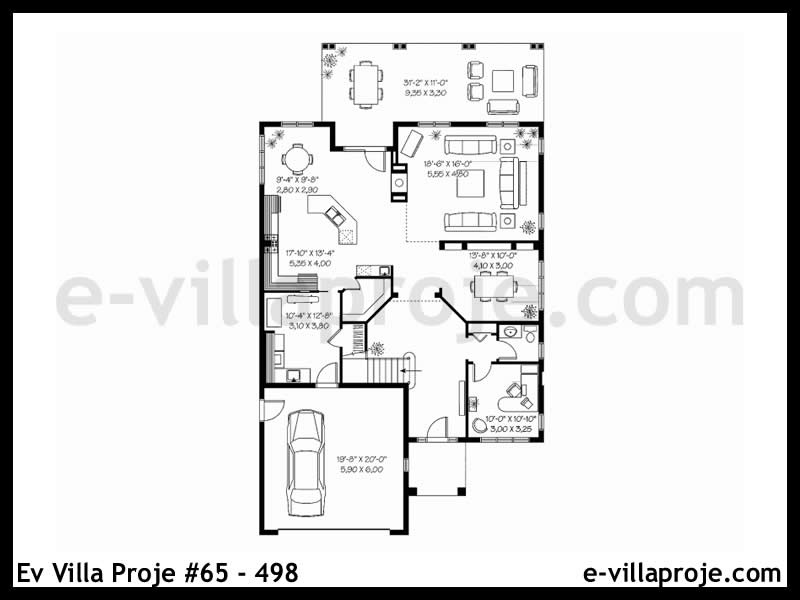 Ev Villa Proje #65 – 498 Ev Villa Projesi Model Detayları