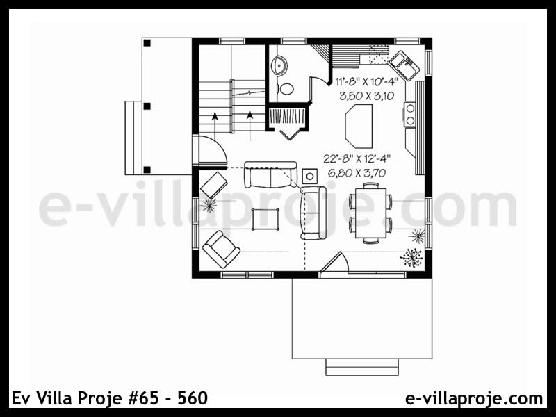 Ev Villa Proje #65 – 560 Ev Villa Projesi Model Detayları