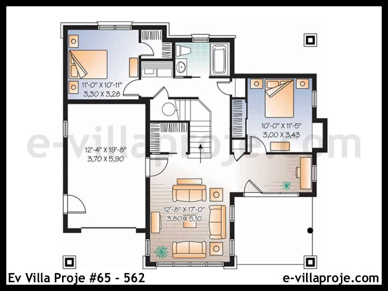 Ev Villa Proje #65 – 562 Ev Villa Projesi Model Detayları