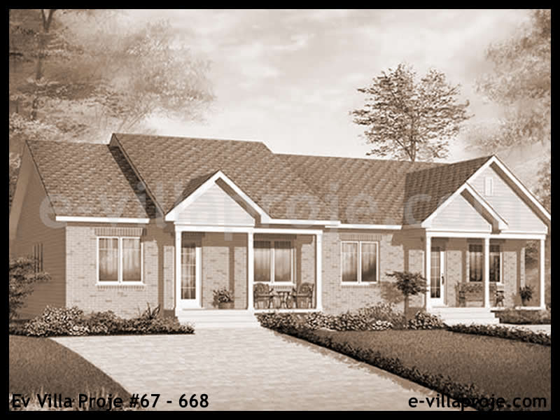 Ev Villa Proje #67 – 668 Ev Villa Projesi Model Detayları