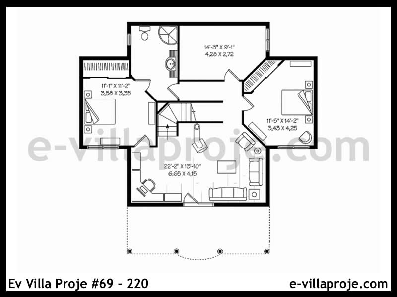 Ev Villa Proje #69 – 220 Ev Villa Projesi Model Detayları