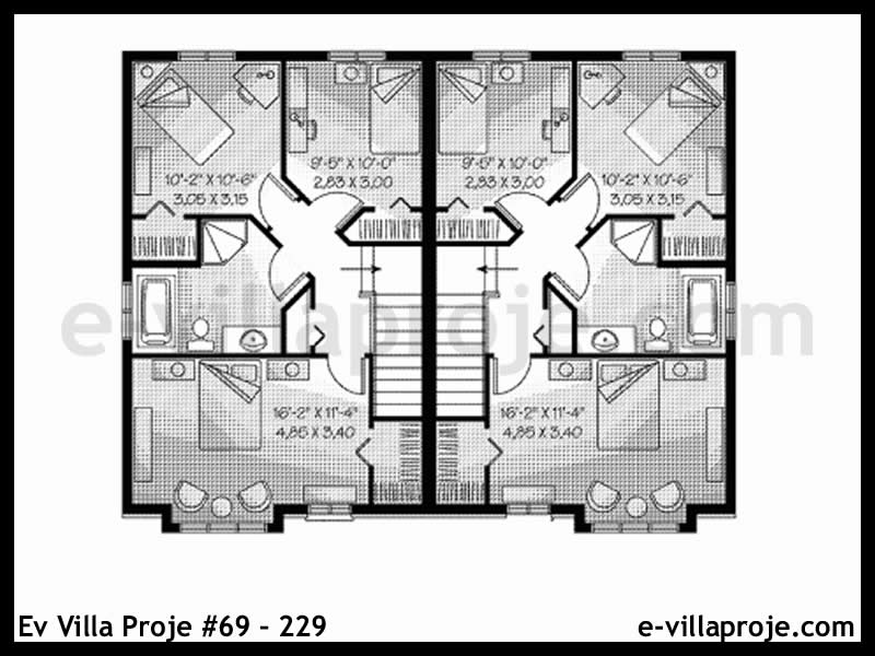 Ev Villa Proje #69 – 229 Ev Villa Projesi Model Detayları