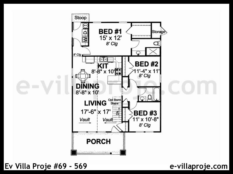 Ev Villa Proje #69 – 569 Ev Villa Projesi Model Detayları