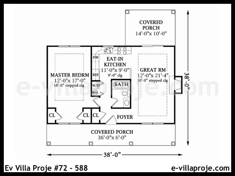 Ev Villa Proje #72 – 588 Ev Villa Projesi Model Detayları