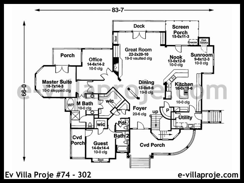 Ev Villa Proje #74 – 302 Ev Villa Projesi Model Detayları