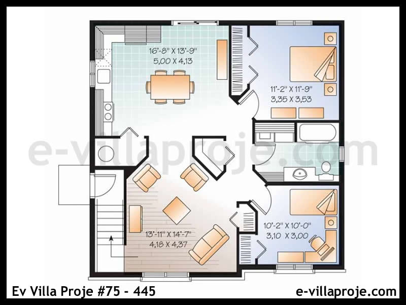 Ev Villa Proje #75 – 445 Proje Detayı