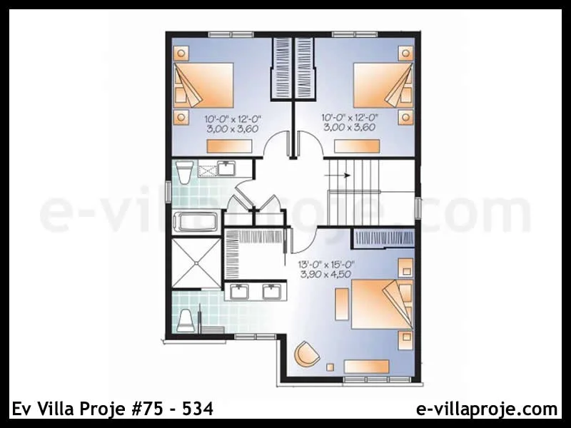 Ev Villa Proje #75 – 534 Ev Villa Projesi Model Detayları